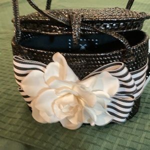 Make an offer-Blossom Buddy hand woven-bag/purse for birthday, holiday, Easter,